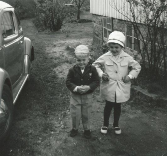 Tommy med sin första elev.